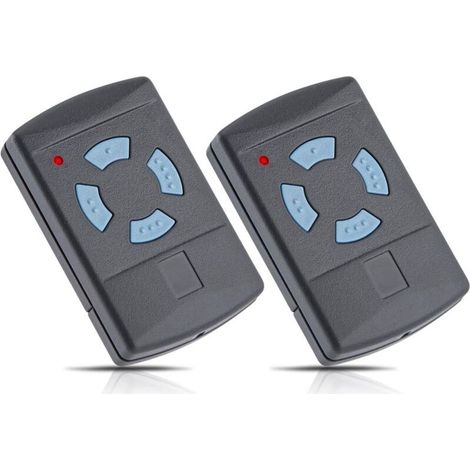Telecommande Portail Compatible Avec Hormann Hsm4-868 Hse2-868 Hs4-868 Pour Hormann Tubauto Boutons Bleus 868,3mhz Télécommande Porte Garage, Lot De 3