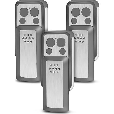 433,92 Mhz Telecommande Portail Pour 114253 104257 104251, 4 Canaux, Avec Piles Incluses