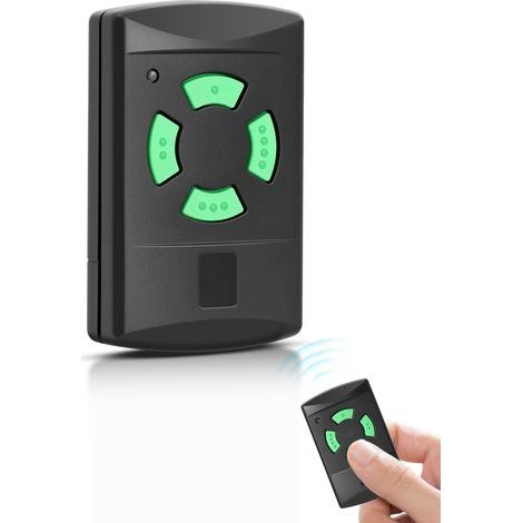 Télécommande De Rechange Pour Émetteur Portatif Hörmann Hsm4 437230, Télécommande Auto-apprentissage 26,975 Mhz, 4 Canaux Pour Porte De Garage, Porte D'Entrée, Porte D'Entrée, Etc