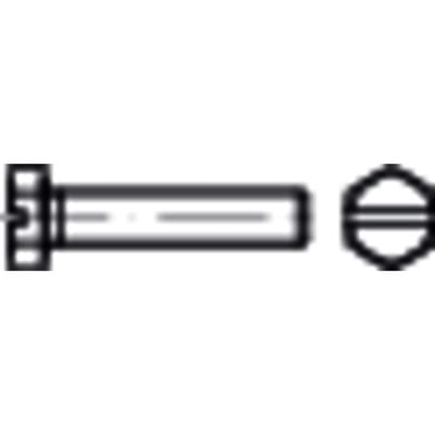 Sechskantschraube mit Gewinde bis Kopf DIN 933 Stahl 8.8 Schlitz galZn M 6x 20