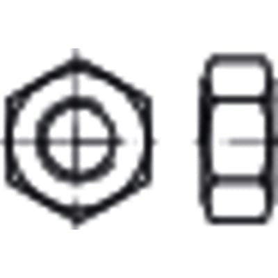 Sechskantmuttern, DIN 934 Stahl 6-8 blank M 3