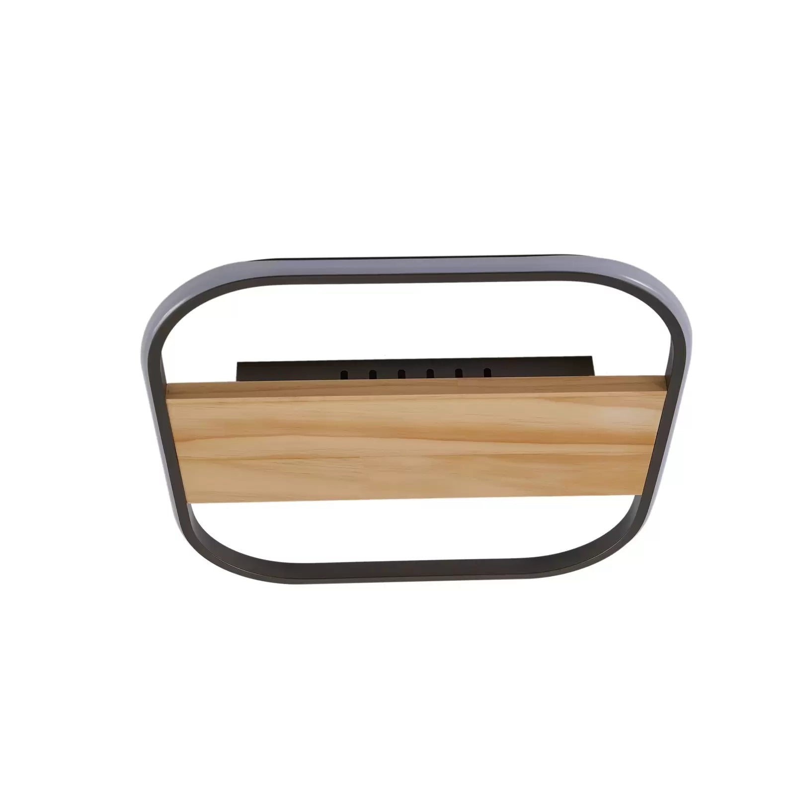 [neuwertig] B-ware Lindby Led-deckenleuchte Romilda Deckenlampe Leuchte Lampe Grau Holz 37 Cm Breit