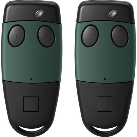 2pcs Telecommande Portail Pour Cardin S449-qz2 Pré-codée 433 Mhz,2 Canaux Télécommande Ouverture Portail,remplace Le Modèle Txq4492p0