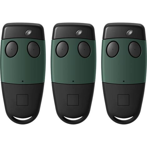 3pcs Telecommande Portail Pour Cardin S449-qz2 Pré-codée 433 Mhz,2 Canaux Télécommande Ouverture Portail,remplace Le Modèle Txq4492p0