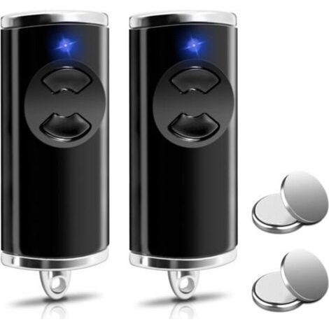 Lot De 2 Ouvre-porte De Garage 868,3 Mhz Pour Émetteur Manuel Hormann Bs Hse-4-868-bs, Hse2-868-bs, Hs4-868-bs, Hs1-868-bs, Hss4-868-bs, Hsp4-868-bs, 2 Canaux