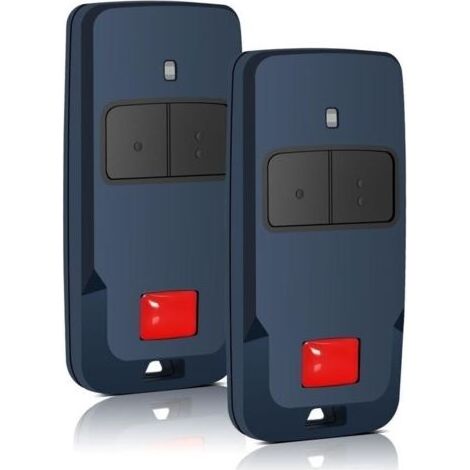 2pcs Télécommande 3 Boutons Pour Bft Mitto 2 B Rcb 433,92 Mhz - Compatible Avec Bft Mitto, Kleio, Ghibli, Trc 2 - 2 Boutons, Code De Tour, Facile À Programmer