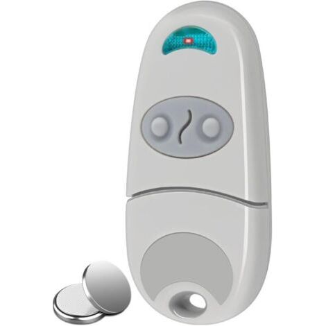 Télécommande Compatible Avec C@me,1 Pièce Telecommande Portail 432ev,ee,na,433,92 Mhz 2 Canaux Compatible 432ev,ee,na(comprend 2 Batteries Supplémentaires)