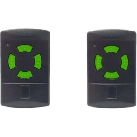 Green Mobility-compatible Avec Les Télécommandes De Porte De Garage 26,995 Mhz Hsm4 Hs4 Hse4 Hsm2 Hse2 (2 Pièces)