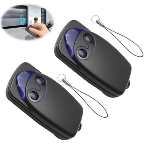 Green Mobility-télécommande De Porte De Garage Électrique Flo2r-s 433,92 Mhz À 2 Boutons (lot De 3), Compatible Avec Les Télécommandes De Porte De Garage Debuns.