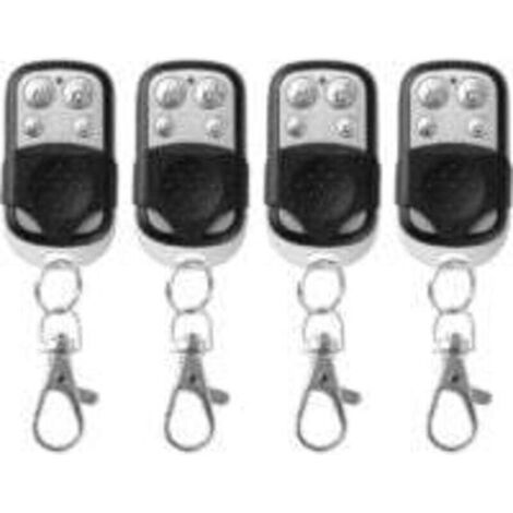 Vurahome - 4 Télécommandes Universelles Portail/garage, Xu, Sans Fil, Compatible 433.92 Mhz -
