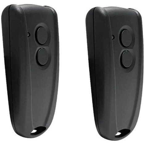 Rhg Télécommande De Porte De Garage 433 Mhz 2 Pièces, Compatible Avec La Télécommande De Porte De Volet Roulant Sans Fil À 2 Boutons Rse2 Rsc2