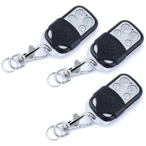 Télécommande Universelle Portail Garage 4 Touches Fréquence 433 92 Mhz Clonage