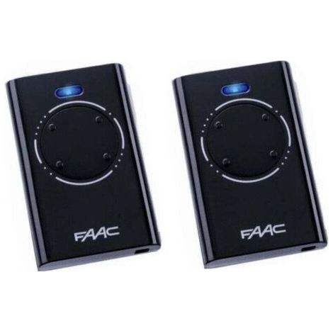 Green Mobility-télécommande Faac Xt4 868 Slh Noir Pack De 2 - Noir