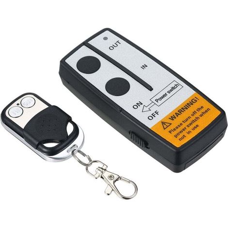 Bardusch-kit De Télécommande De Treuil Sans Fil Universel Dc12 V 15 M, 2 Télécommandes Avec Voyant Lumineux Pour Camion, Jeep, Atv, Suv