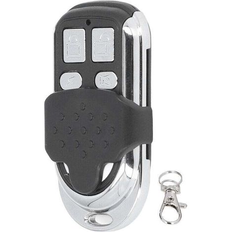 Sabir Ouvre-porte De Garage À 4 Boutons, Télécommande 868 Mhz Pour Porte De Garage, Alarme Antivol, Porte Rideau, Appareils Électroménagers, 1 Paquet, Taille Compacte A