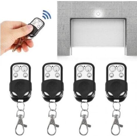 Green Mobility-4 Pièces Clonage Universel Télécommande Sans Fil Fob Pour Porte De Garage