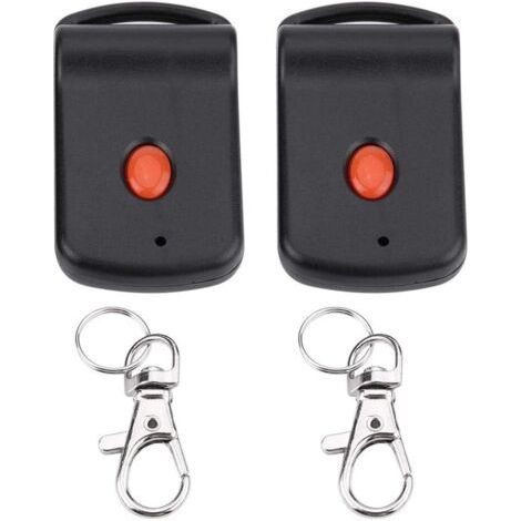Rhg Car Key Garage Door Opener Remote Control Duplicator,télécommande De Porte De Garage, 2 Pcs Télécommande Porte-clés Mini Porte De Garage À Diance Émetteur De Garage Replacement Pour Doormate Trg30