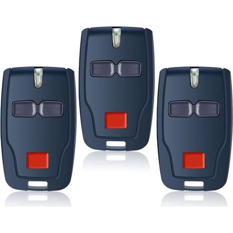 Bardusch-3 Télécommandes De Remplacement Pour Mitto-2, Portail De Télécommande 2 Canaux 433,92 Mhz, Compatible Avec Mitto 2, Mitto B Rcb02