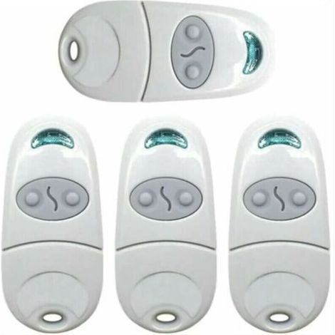 （6.5x3x1cm）4pcs Télécommande Came Top432na Telecommande Came Motorisation Porte De Garage Telecommande Universelle Bip Portail Universelle