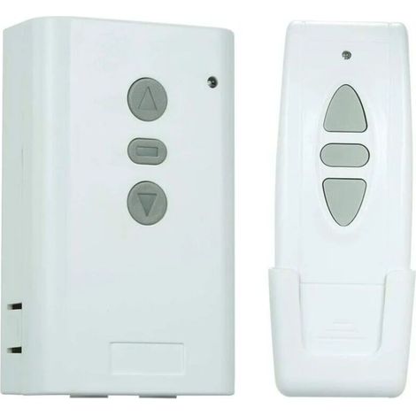 Rhg Interrupteur Télécommande Sans Fil,récepteur Ac220v 433mhz,type D'Apprentissage Contrôleur,bidirectionnel 3 Clé Rf Émetteur,commande À Distance Pour Ensemble De Contrôleur De Rideau