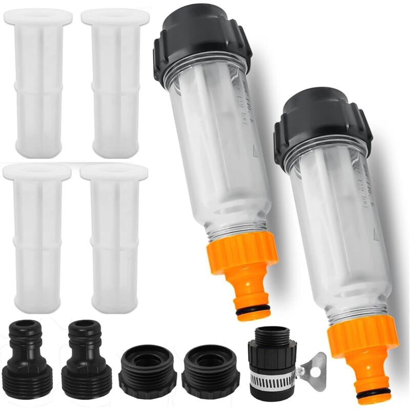 Set Mit 2 Wasserfiltern Für Gartenschlauch Und Wohnmobil
