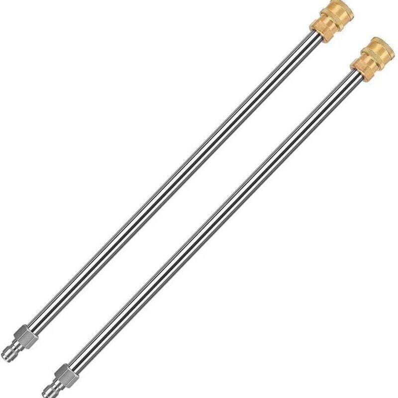 Set Aus 2 17-zoll-verlängerungsschläuchen (4000 Psi) Für Hochdruckreiniger Mit 1/4"-schnellkupplungen Von Ortviai