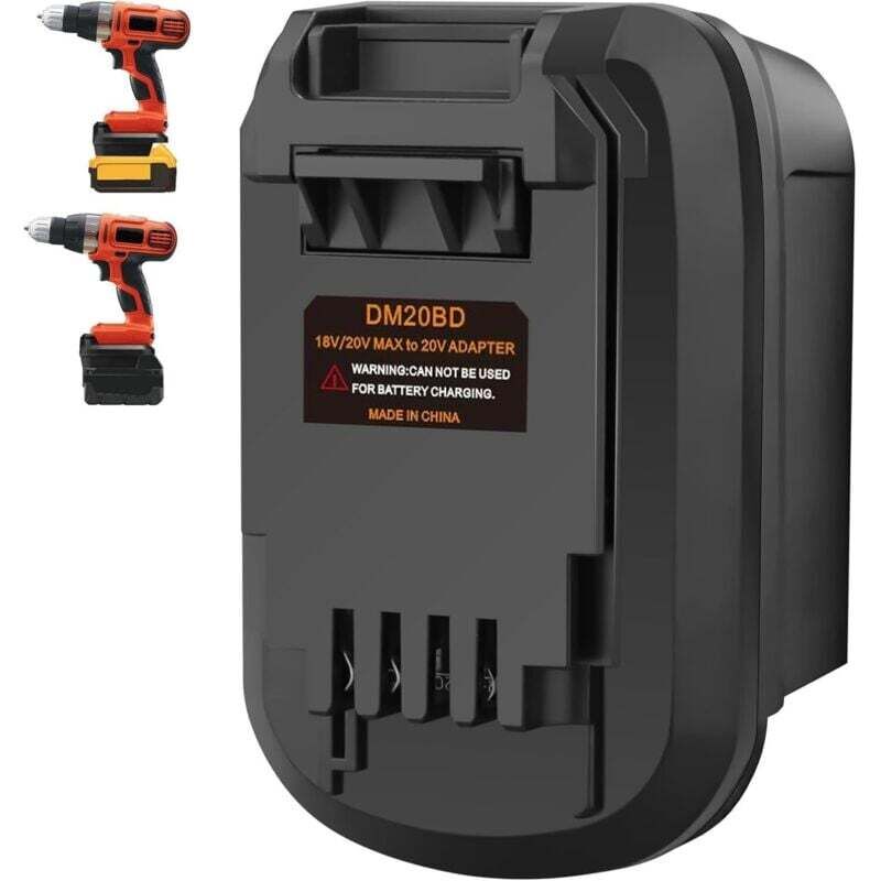 20v Li-ionen-werkzeugadapter Für Dewalt 18/20v Akku Und Milwaukee M18 Ortviai