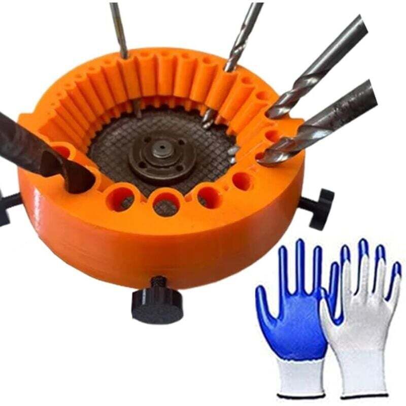 213-mm-winkelschleifer Zum Schärfen Von Bohrern – Kompatibel Mit 125-mm-scheibe (orange) Ortviai