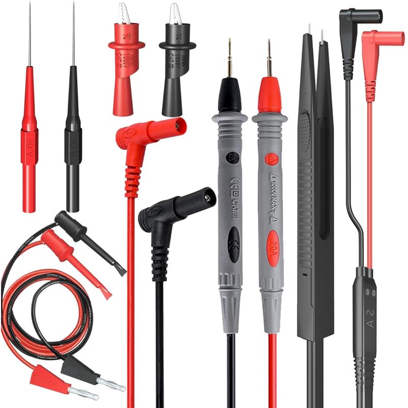 13-in-1 Testkabel-set Multimeter Bis 1000 V 20 A Cat Iii/iv
