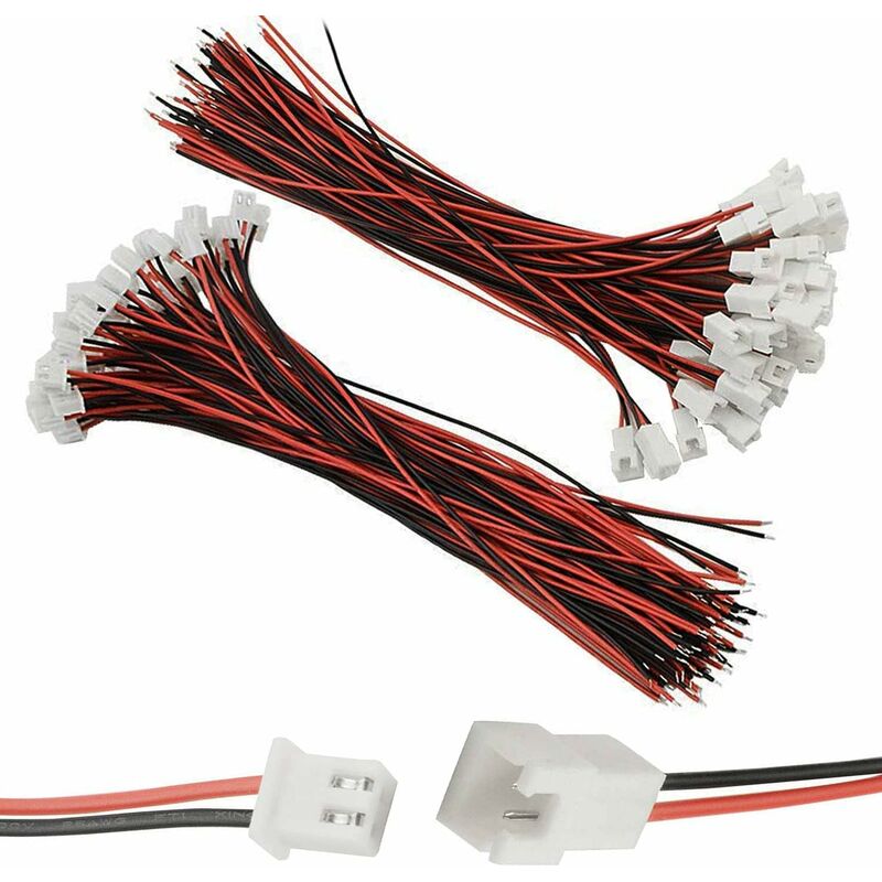 Jst Xh 2,54 Mm Ph 2-pin Stecker Auf Buchse, 200 Mm Kabel Für Led- Und Rc-batterie
