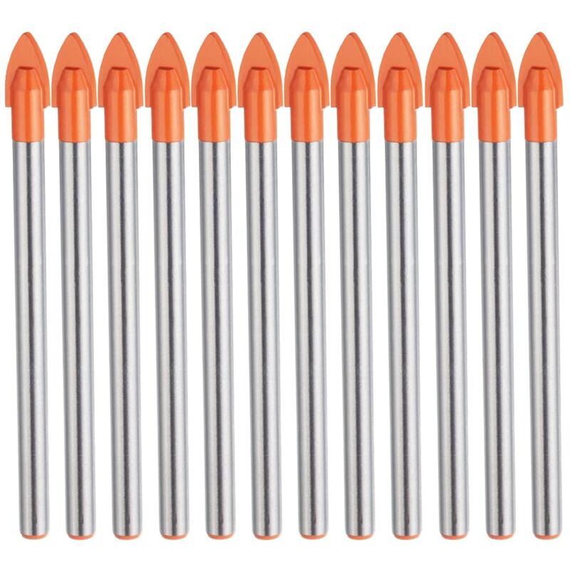 Fliesen- Und Glasbohrer-set Mit 6 Mm Dreieckigen Keramikbohrern
