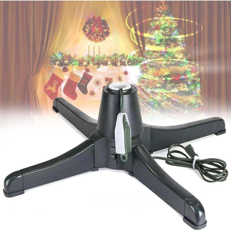Großer, Um 360° Drehbarer Elektrischer Weihnachtsbaum Für Künstliche Bäume Bis Zu Ortviai