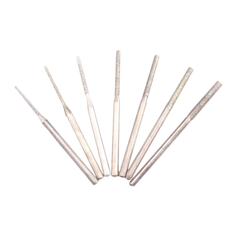 Set Mit 7 Spiralbohrern Für Holz, Ø 0,8–2,5 Mm, Schaft 2,35 Mm, Länge 42–45 Mm
