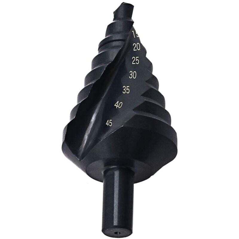 Ortviai 10-45 Mm Titan-kegelbohrer Für Stahl – Stufenfräser Und Präzisionsbohrer