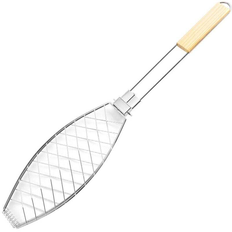 Ortviai Edelstahl-fischbratrost 63 X 12 Cm