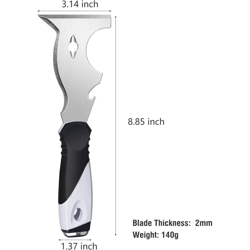 10-in-1-schaber Mit Klinge Und Hammerspitze Für Holz Und Oberflächen