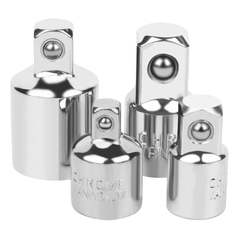 4-teiliges Universal-adapterset Für 1/4", 3/8", 1/2" Bits Und Steckschlüssel