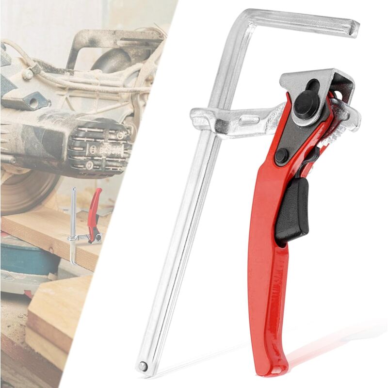 Stahlklemme, 160 Mm Ausladung, 60 Mm Schnellverschluss-montageführungsschienen