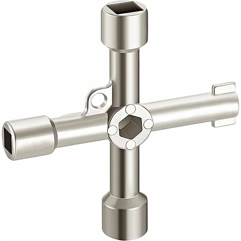 4-wege-multifunktionsschlüssel Für Gas-, Wasser- Und Stromzählerschränke Und -gehäuse