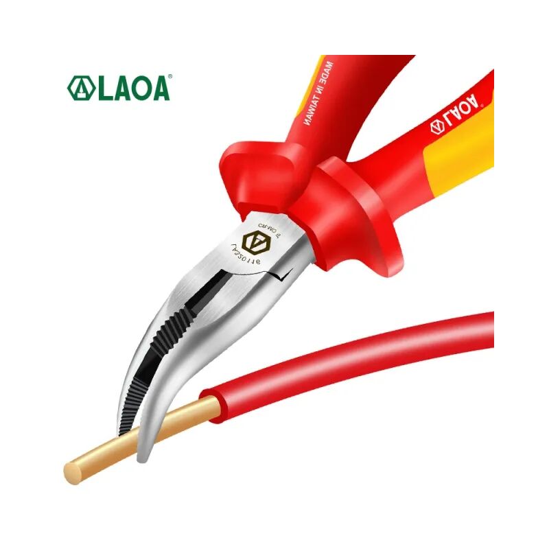 Isolierte, Lange Spitzzange (1000 V), 20,6 Cm, Für Elektriker, Präzisions-verdrahtungswerkzeug
