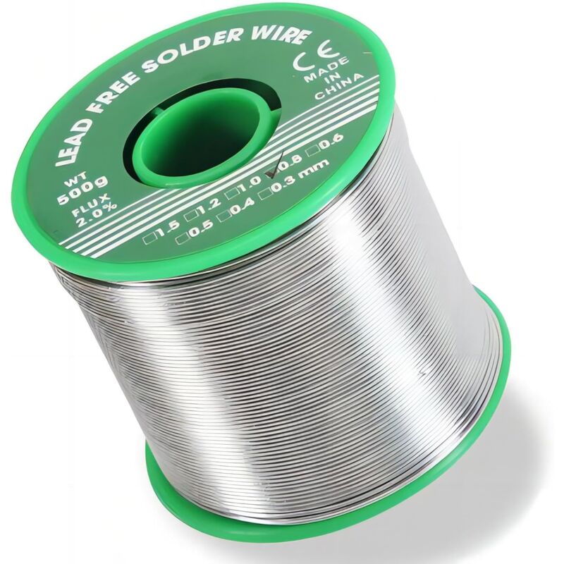 Bleifreier Lötdraht 0,8 Mm 500 G Kolophonium Elektronik Diy