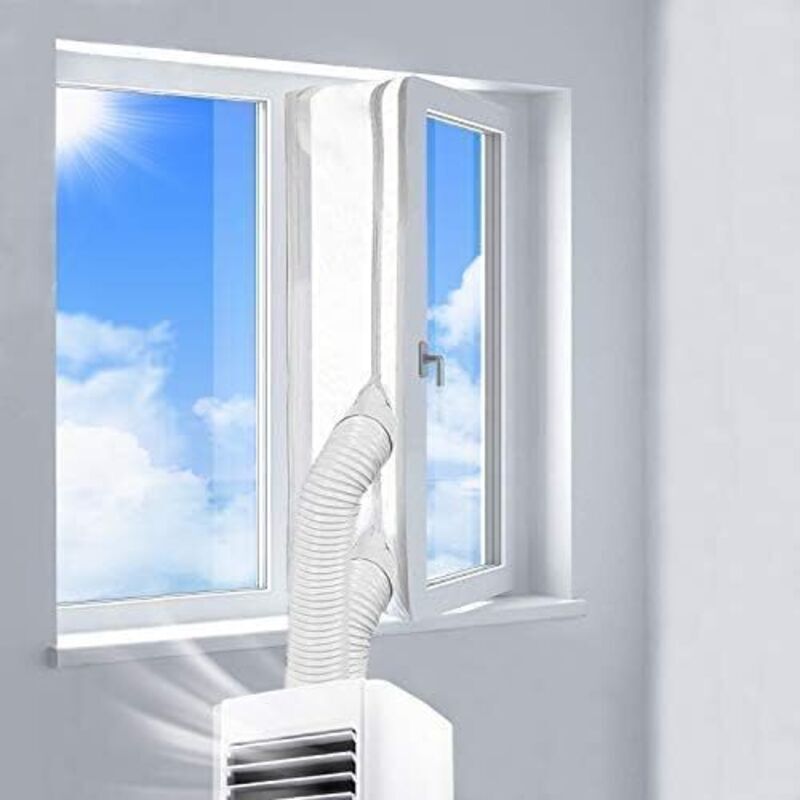 400 Cm Fensterdichtung Für Mobile Klimaanlagen, Wasserdicht Und Einfach Zu Installieren, Ortviai