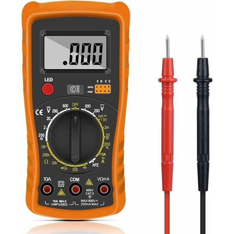 Professionelles Automatisches Digitalmultimeter Für Labore Und Fabriken – Präzise Messung Von Spannung, Widerstand, Durchgang Und Dioden (ortviai)