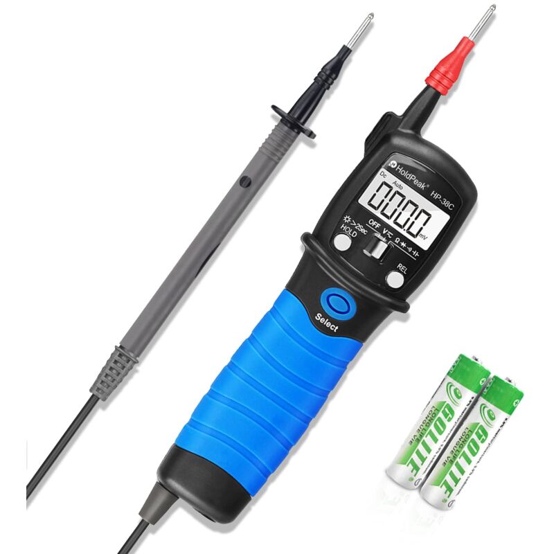 Digitales Multimeter Mit Hintergrundbeleuchtung Und Taschenlampe Für Ac/dc-dioden- Und Kapazitätsmessungen