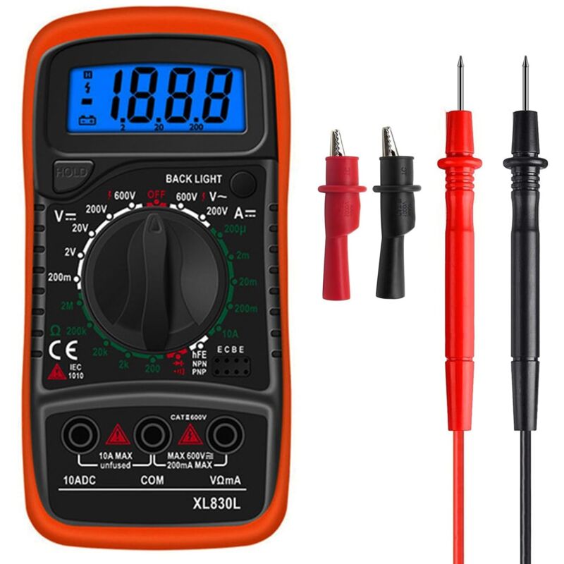Automatisches Digitales Multimeter Ac/dc-testspannung Widerstand Diodenfrequenz