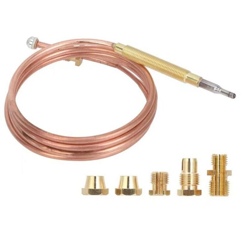Ortviai Universal-thermoelement 90 Cm Für Warmwasserbereiter, Backöfen Und Gaskamine