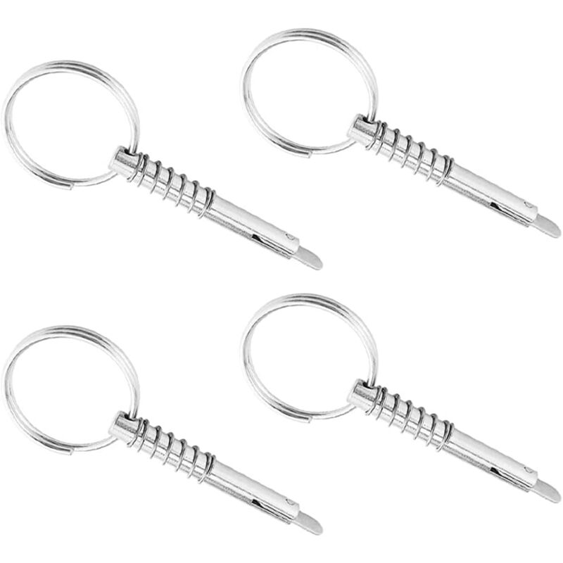 Schnellverschlussbolzen Aus Edelstahl 316, 6,3 X 51 Mm, Für Bimini-top – 4er-pack