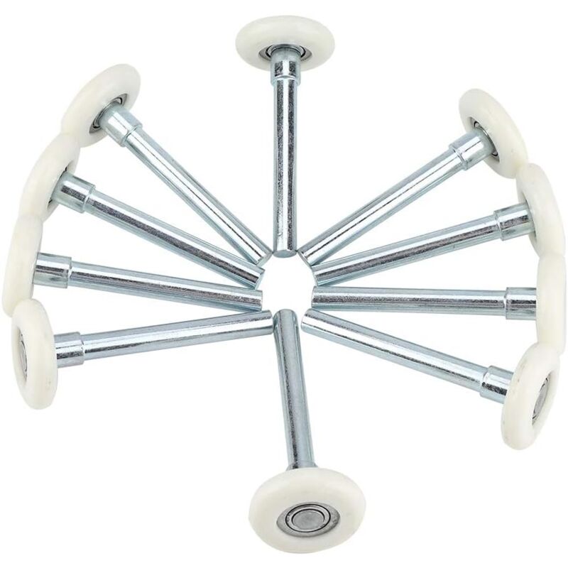 Ersatz-garagentorrollen Aus Nylon, 10er-pack, 5,1 Cm Schaft