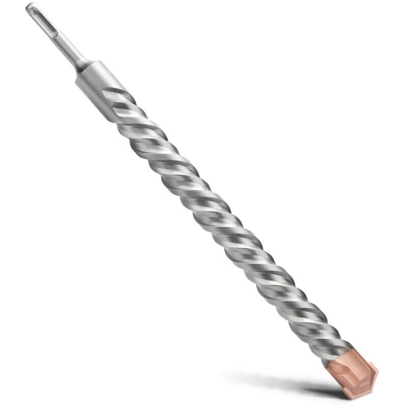 25 X 350 Mm Doppelhelix-bohrer Für Bohrhammerarbeiten In Beton Und Naturstein Von Ortviai