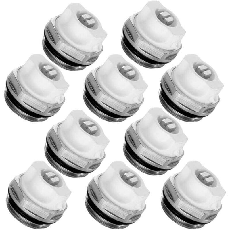 Ortviai 1/2" Messing-druckbegrenzungsventil Für Heizkörper – 10er-packung